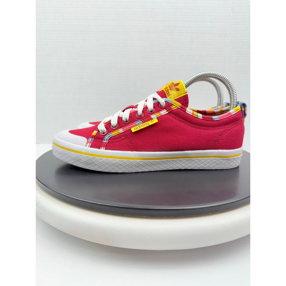 Adidas Originals Honey Low Womens Size 6.5 Red Canvas Shoes G03215 Sneakers